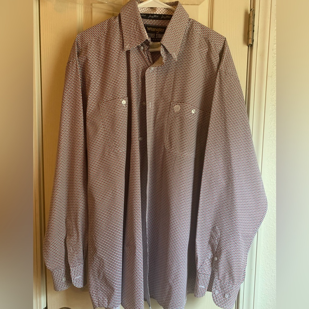 Men’s Wrangler George Strait Double Pocket Shirt